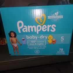 Pampers Size 5 , 78 Count