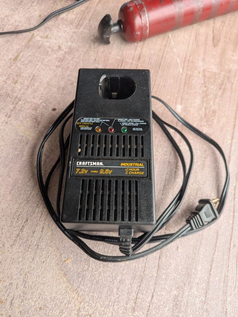Craftsman 7.2 volt through 9.6 volt battery charger