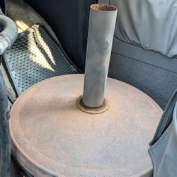 Umbrella Stand Base Usable Shape Patio Table Umbrella Base Weight Anchor 