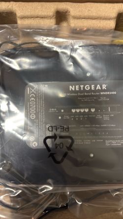 New Netgear n600 wireless router