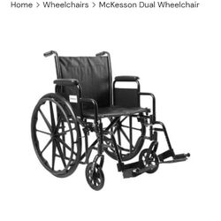 McKesson Dual Wheelchair 