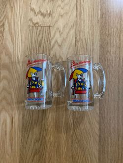Vintage 1987 Spuds Mackenzie beer mug