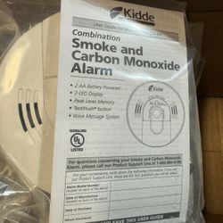 Kidde Smoke And Carbon Alarms