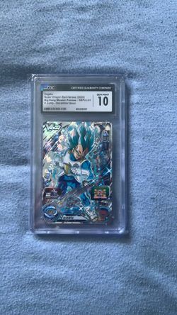 Vegeta graded card