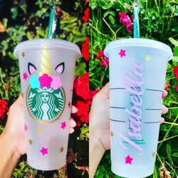 Personalized Unicorn Starbucks Cup