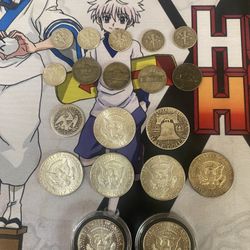 American And Canadian Silver Coins 