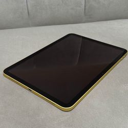 iPad 10th Generation Yellow