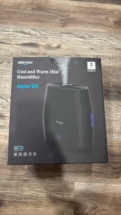Okaysou Aqua Q6 Cool & Warm Mist Humidifier