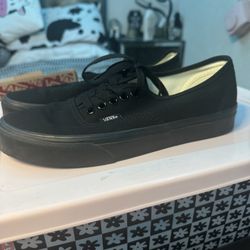Black Vans 
