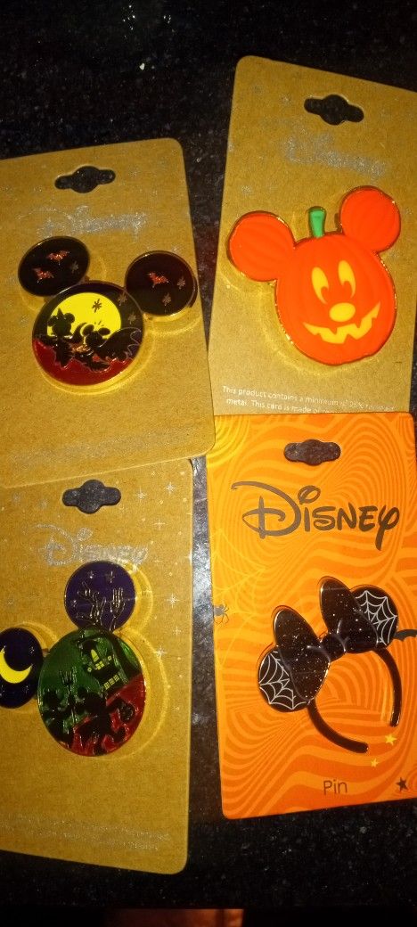 New Disney Halloween Pins