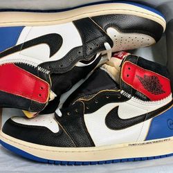 Jordan 1 High Union x Fragment Size 8.5
(Brand New)