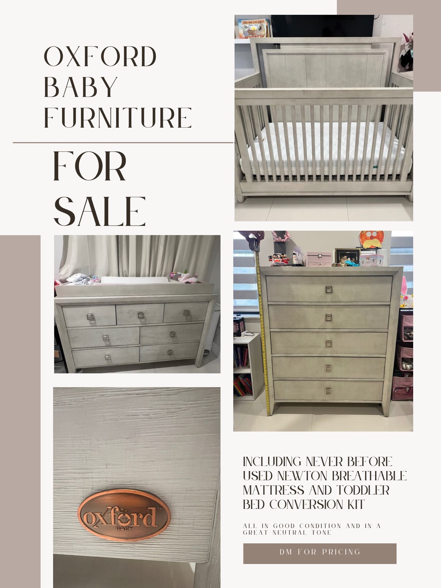 Oxford Baby Nursery Set