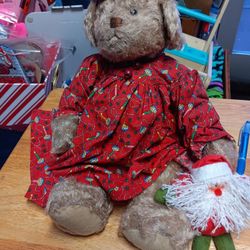 Christmas Bear Ganz 1998 Cottage Collection