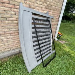Grey Crib To Toddler Bed