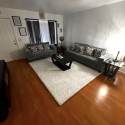 Teal Sofa And Loveseat