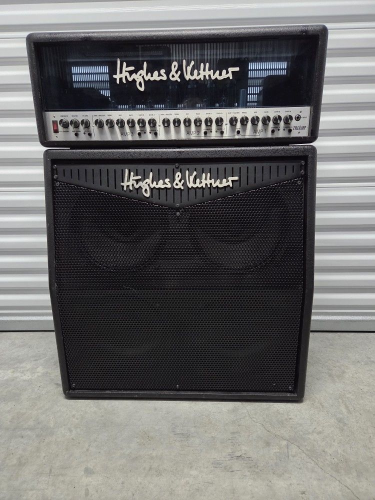 Hughs & Kettner Tri-Amp & 1/2 Stack Speaker Box (4x 12")