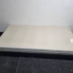 Twin Size Metal Bed Frame With Boxspring 