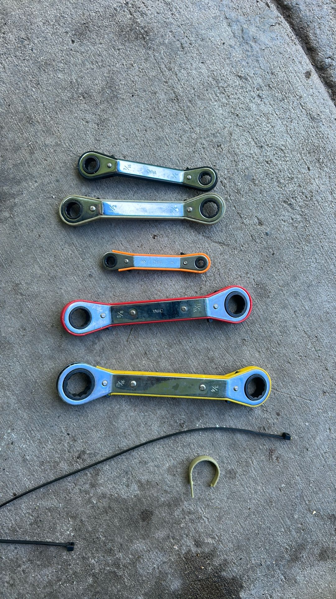 5pieace Ratchet Wrench Set