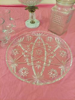 large glass plate