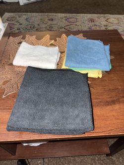 6 Microfiber Towels