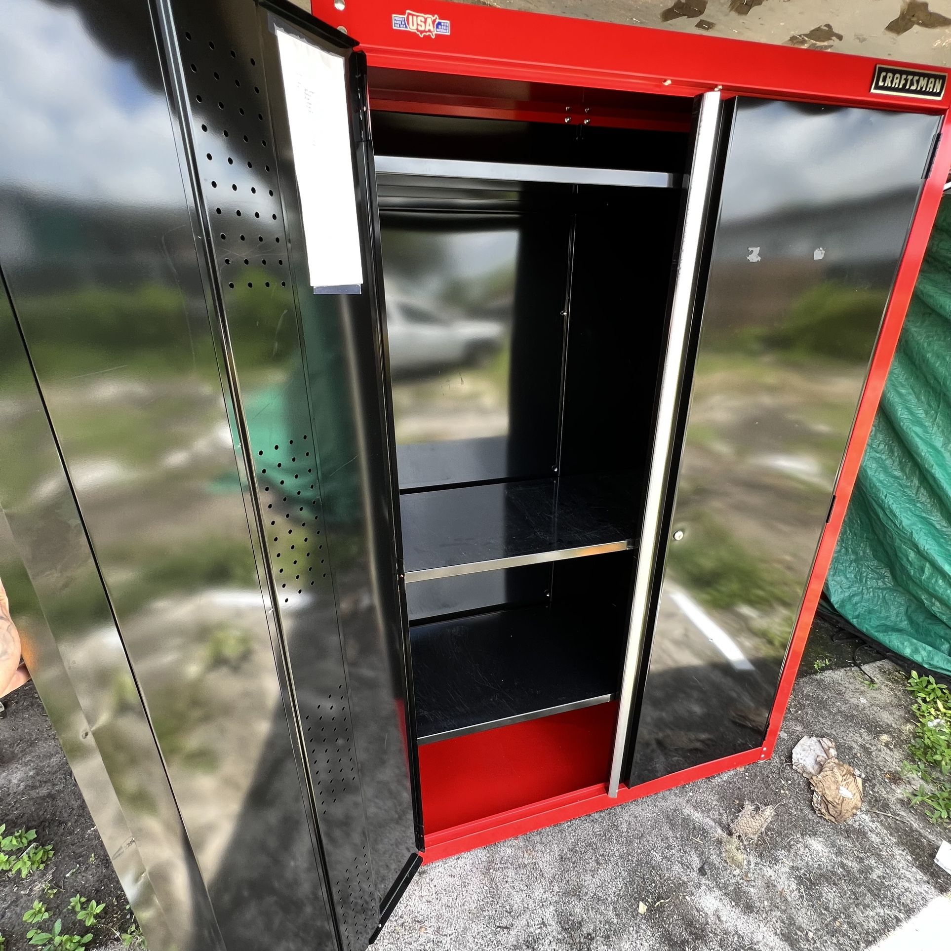 CRAFTSMAN Tool Chest/Garage Steel, 48x74x18Inch (CMST24800RB