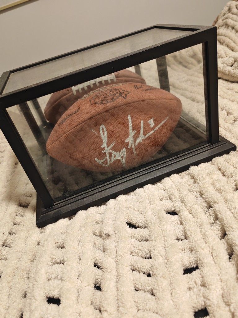 Troy Aikman Signed Super Bowl XXVIII Football Cowboys 