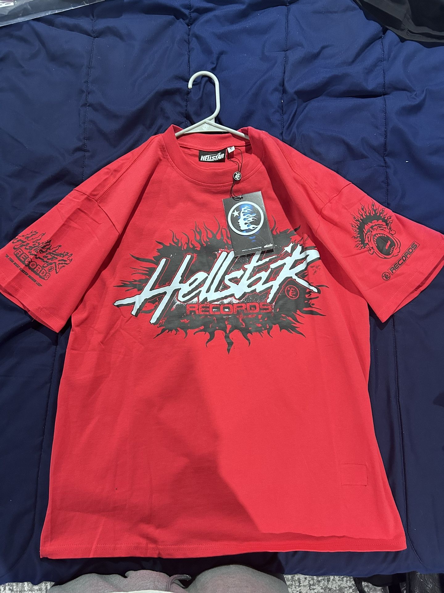 HELLSTAR TEE RED & BLACK