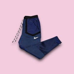 Nike Phenom Elite Wild-Run Running Gym Pants CU5972-410 Size Small Navy 