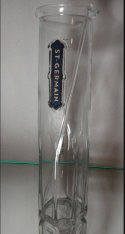 ST. GERMAIN CARAFE GLASS 12"