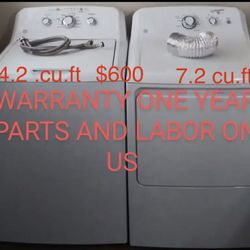 Ge Washer And Dryer 
