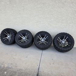 12" Golf Cart Wheels 