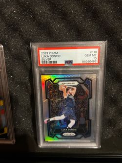 2023 Prizm Luka Doncic Silver PSA 10