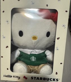 Hello Kitty Starbucks Plushy 