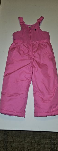 Snow Bib Little Girl Size 3t