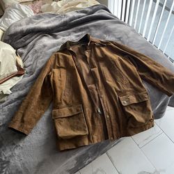 Polo Men’s Authentic Leather Coat 
