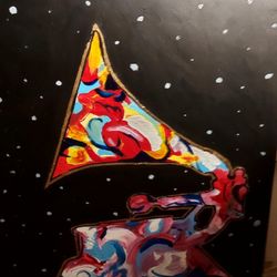 Acrylic On Canvas Painting