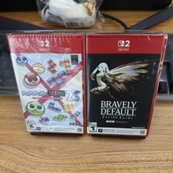 Bravely Default Flying Fairy HD Remaster + Puyo Puyo Tetris 2s For Nintendo Switch 2