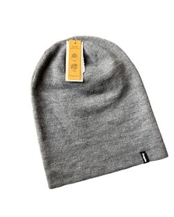 NWT Angela & William Epoch Gray Knit Beanie Hat