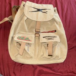 Travis Scott Cactus Jack Canvas Backpack