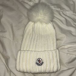 Moncler Beanie With Pom Pom 