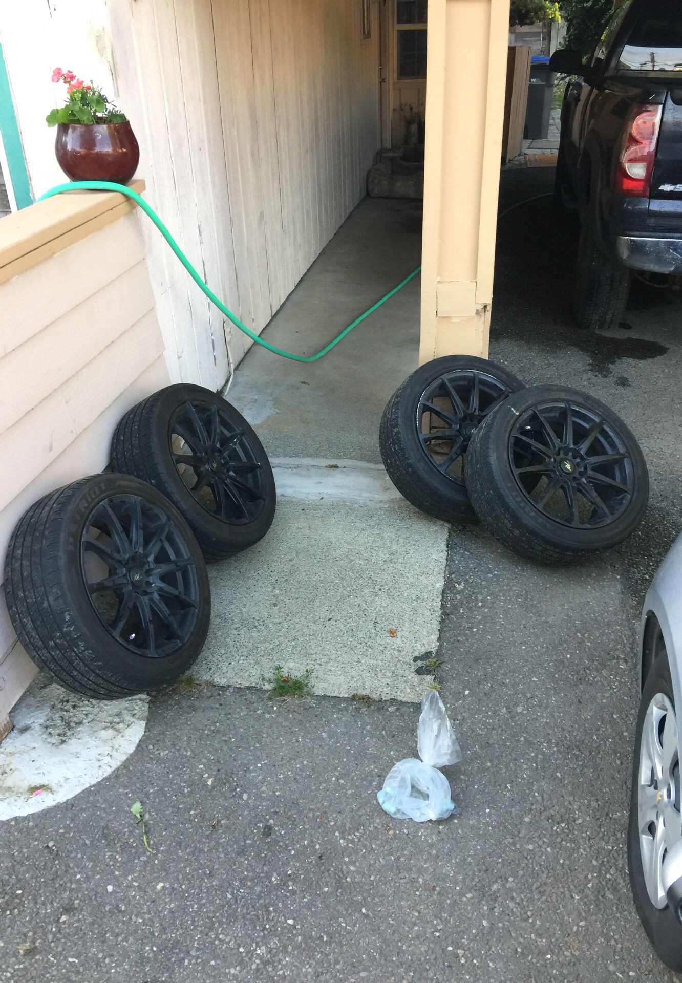 Wheels rims and tires
