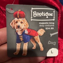 Dog Halloween Costume King