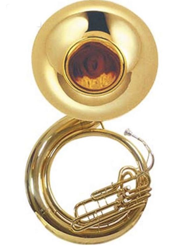 King 2350 Series Brass BBb Sousaphone 2350W Lacquer With Case for Sale