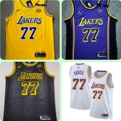 LUKA LAKERS BASKETBALL JERSEY $50. CASH PLEASE