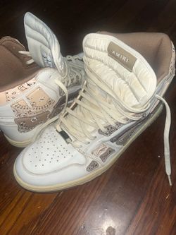 High top amiri sneakers