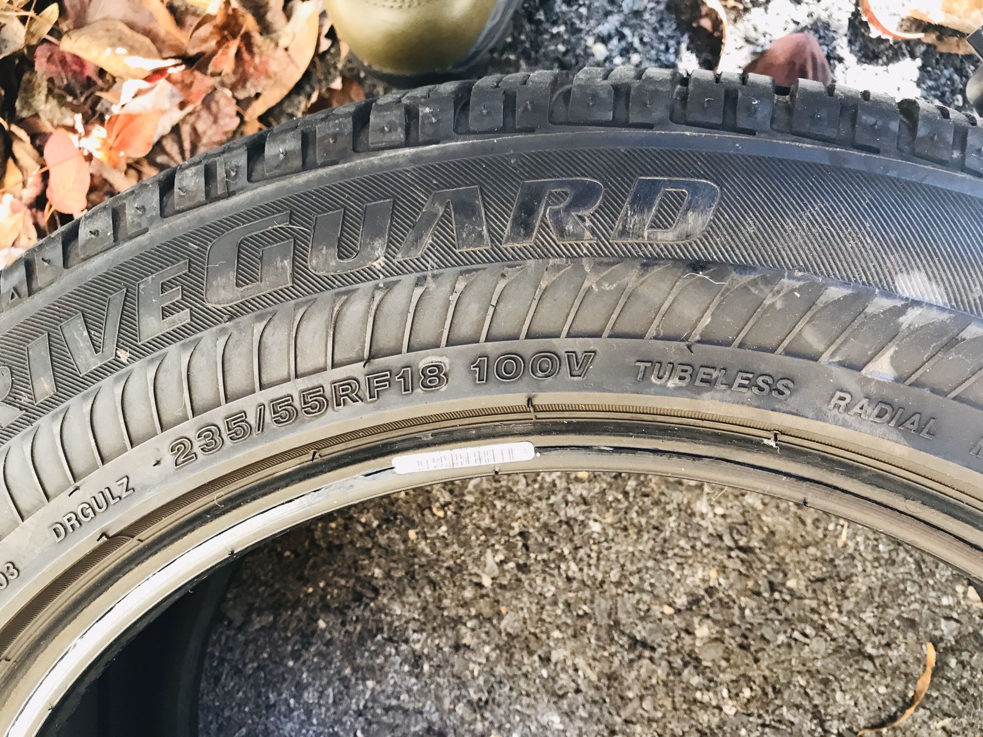 Bridgestone RUN FLAT tire
