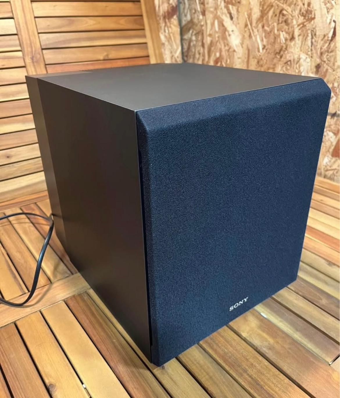 Sony SACS9 10-Inch Active Subwoofer,Black