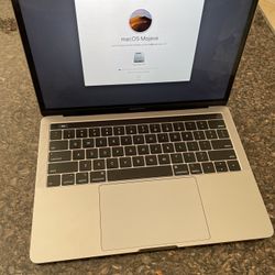 Touchbar Macbook Pro 13 2.8 i7 16GB 256GB AppleCare Plus May 26th 2022