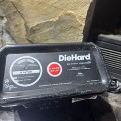 Die Hard 10 Amp Manual Battery Charger 12 Volts