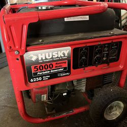 Husky 5000 Watts Portable Generator 